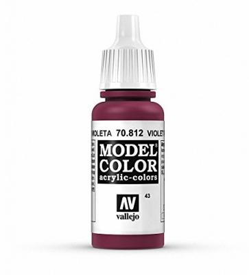 Rouge Violet 043 / 812 Pot De Peinture Acrylique 17ml - Prince August