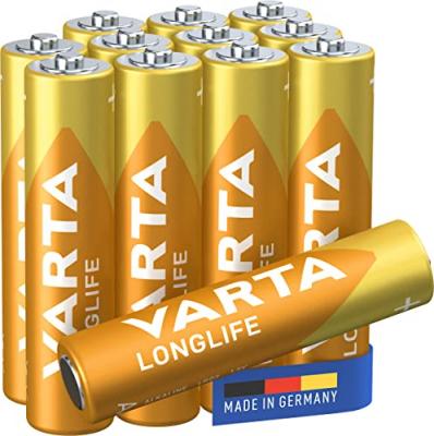 Alcaline Aaa / Lr03 Longlife, 1.5V - 4103.301.112 (12 Pcs)
