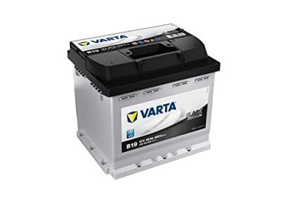Varta Black Dynamic B19 Batterie Voitures, 12 V 45Ah 400 Amps (En)