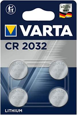 VARTA - Pile &eacute;lectronique lithium CR2032 x 4