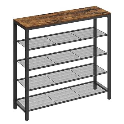 Etag&egrave;re &agrave; chaussures Marron rustique LBS15BX