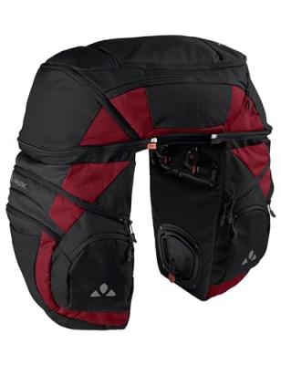 VAUDE Karakorum Pro, Black/Carmine Sac Unisex-Adult, Taille Unique