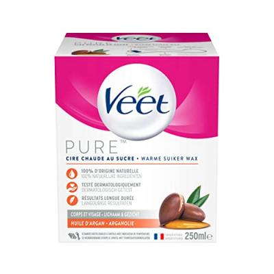 Cire &Eacute;pilation Huile Argan Veet - Le Pot De 250ml