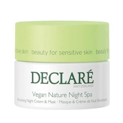 Declar&eacute; Vegan Nature Night Spa Cr&egrave;me Hydratante 50 ml