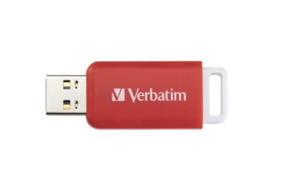 Verbatim DataBar - Cl&eacute; USB - 16 Go - USB 2.0 - rouge