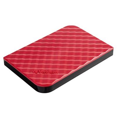 VERBATIM Disque dur Store'N'Go 1 To rouge