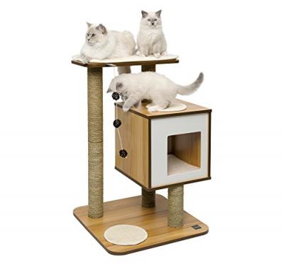 Arbre A Chat Vesper V Base Noyer H 81.5cm