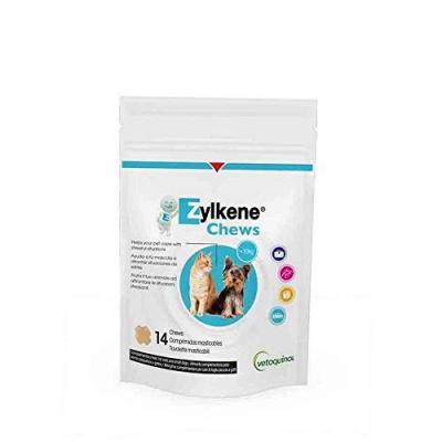 VETOQUINOL Compl&eacute;ment Zylkene Chew - 75 mg - 14 bouch&eacute;es - Pour Chien