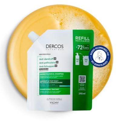 Vichy - Dercos Shampooing traitant pellicules & d&eacute;mangeaisons Shampoing 390 ml unisex