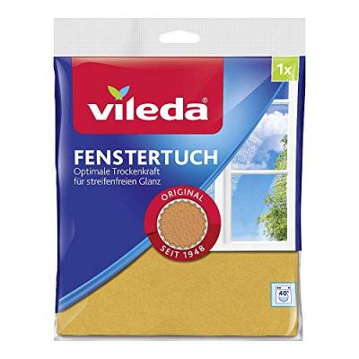 Vileda Chiffon de nettoyage pour fen&ecirc;tre sans traces