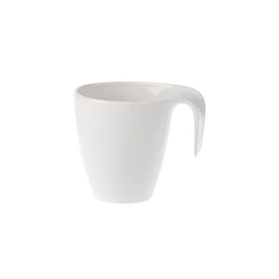 Villeroy & Boch Flow Mug &agrave; caf&eacute;, 340 ml, Porcelaine Premium, Blanc