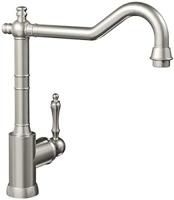Robinet cuisine Avia 2.0, acier massif, Sans nettoyant