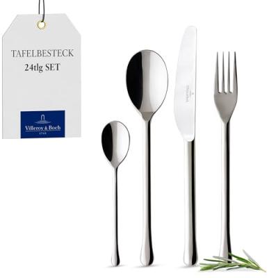 M&eacute;nag&egrave;re 24 pi&egrave;ces inox - VILLEROY-BOCH - 12-6347-9030