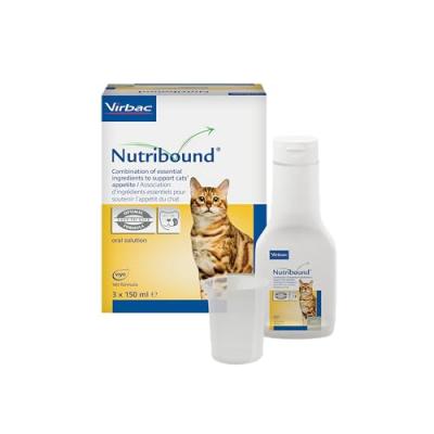 Virbac Nutribound Chat Buvable 150ml 3 unit&eacute;s 