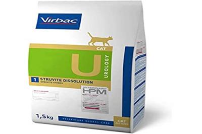 Croquette VIRBAC Veterinary - HPM pour chat Urology Struvite 1.5kg