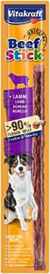 VITAKRAFT B&acirc;ton &agrave; m&acirc;cher Beef Stick &agrave; l'agneau - Chien - 12 g