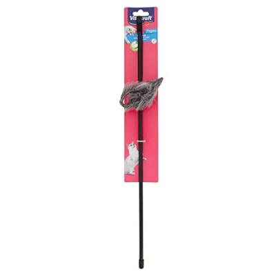 Vitakraft Canne &Agrave; P&ecirc;che Avec Souris Pour Chats 50 Cm