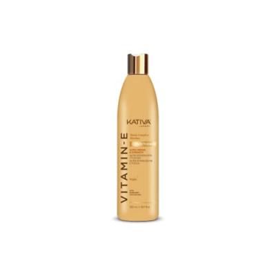 Kativa Apr&egrave;s-shampooing &agrave; la vitamine E avec biotine et bambou 550 ml