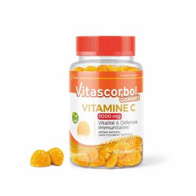VITASCORBOL - Gommes Vitamine C 1000mg x30 Gommes