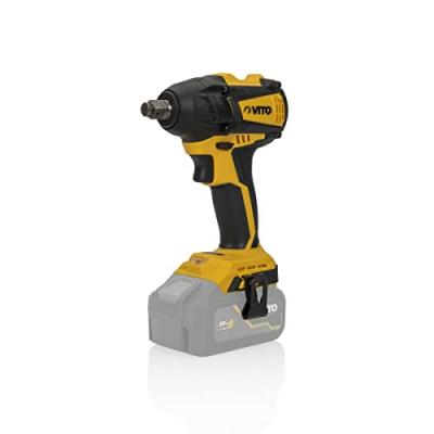 Visseuse &agrave; choc 20V Couple max 300 Nm Porte-outils 1/2 Chargeur et batterie lithium non inclus