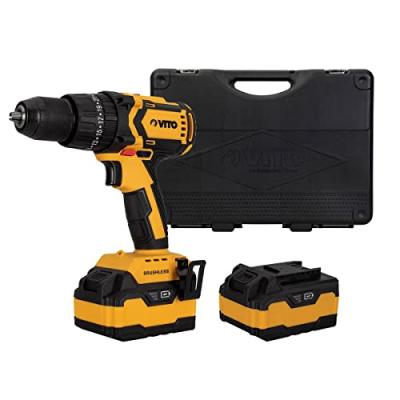 Perceuse sans fil VITO 20V + 2 batteries Lithium 4Ah