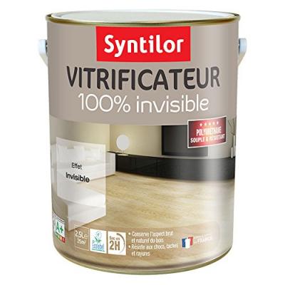 Vitrificateur parquet 100% invisible SYNTILOR, 2.5 l, incolore