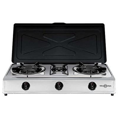 VITROKITCHEN Hornillo Gas Ciclon 3f Inox ano - 360IB