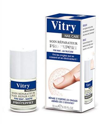 Vitry Nail Care Soin R&eacute;parateur Pro'Expert Silicium Fini Mat 10ml