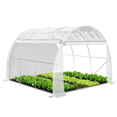 VOUNOT Serre de jardin Toute Saison 9m2 avec portes laterales