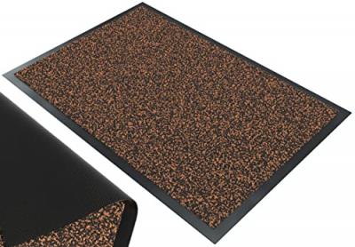 VOUNOT Tapis de porte paillasson 40x60 marron