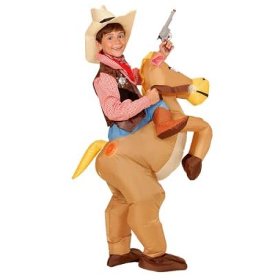 Widmann 75501&nbsp;gonflable Costume Cheval, One Size, Bleu