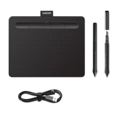 WACOM Tablette graphique INTUOS small Bluetooth Noir
