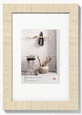Walther Design HO460W Home, cadre en bois, blanc cr&egrave;me, 40 x 60 cm
