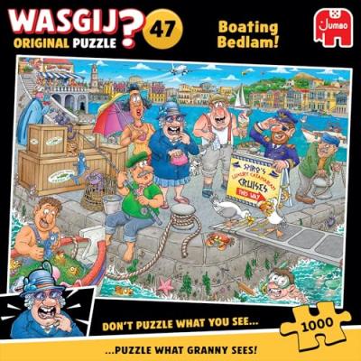 Wasgij Puzzle Original 47 Boating Bedlam 1110100511 1000 Pi&egrave;ces