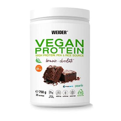Prot&eacute;ine V&eacute;g&eacute;tale Vegan Chocolat 750gr - WEIDER