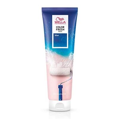 Coloration non permanente color fresh wella 99350066245 bleu (150 ml)