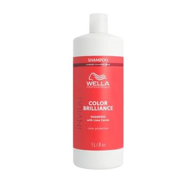Shampooing couleur cheveux &eacute;pais Invigo Color Brilliance Wella 1L