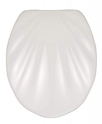 Abattant wc premium coquillage - blanc