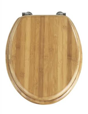 Wenko abattant wc bambou fonce 144726100