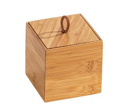 Bo&icirc;te SDB avec couvercle S Terra. bambou