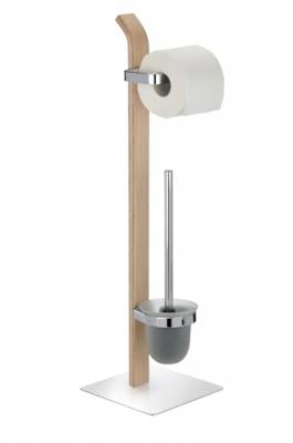 Ensemble wc sur pied samona nature - nature/brillant sp&eacute;culaire