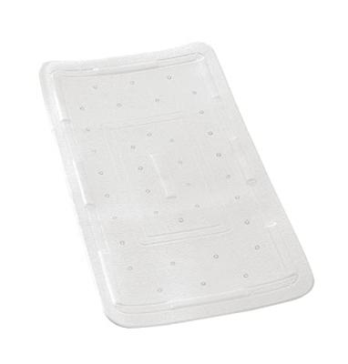 Tapis baignoire antid&eacute;rapant Florida blanc XL, 90x36,5 cm