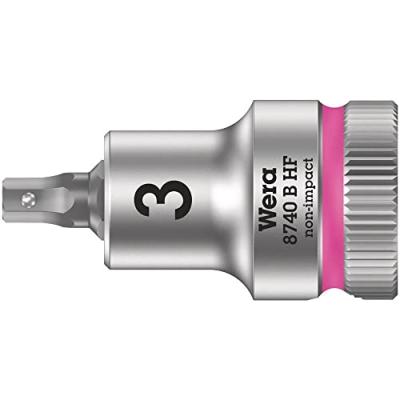 Wera 8740 B HF 05003030001 6 pans ext&eacute;rieurs Douille 3 mm 3/8 (10 mm)