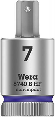 Wera 8740 B HF 05003037001 6 pans ext&eacute;rieurs Douille 7 mm 3/8 (10 mm)