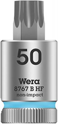 Wera 8767 B HF 05003072001 6 pans int&eacute;rieurs (TX) Douille T 50 3/8 (10 mm)
