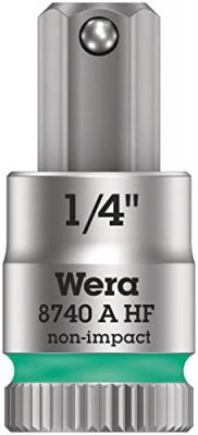 Wera 8740 A 05003388001 6 pans int&eacute;rieurs Douille 1/4 1/4 (6.3 mm)