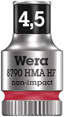 Wera - Douille avec porte-vis 6 pans longue 1/4 4