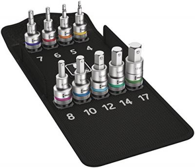 Wera 8740 c hf 1 zyklop jeu de douilles &agrave; embout &agrave; 6 pans DFX-541424