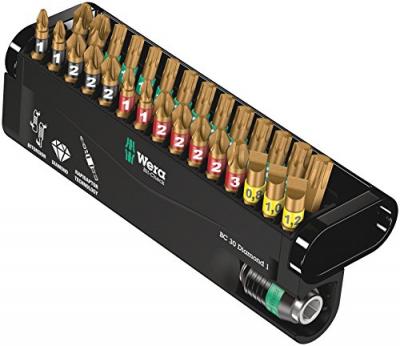 Wera 05057431001 Bit-Check 30 Diamond 1, 30 pi&egrave;ces, Multicolore