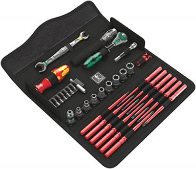 Wera Kraftform Kompakt W1 Maintenance Set 35 Parts Multicolore